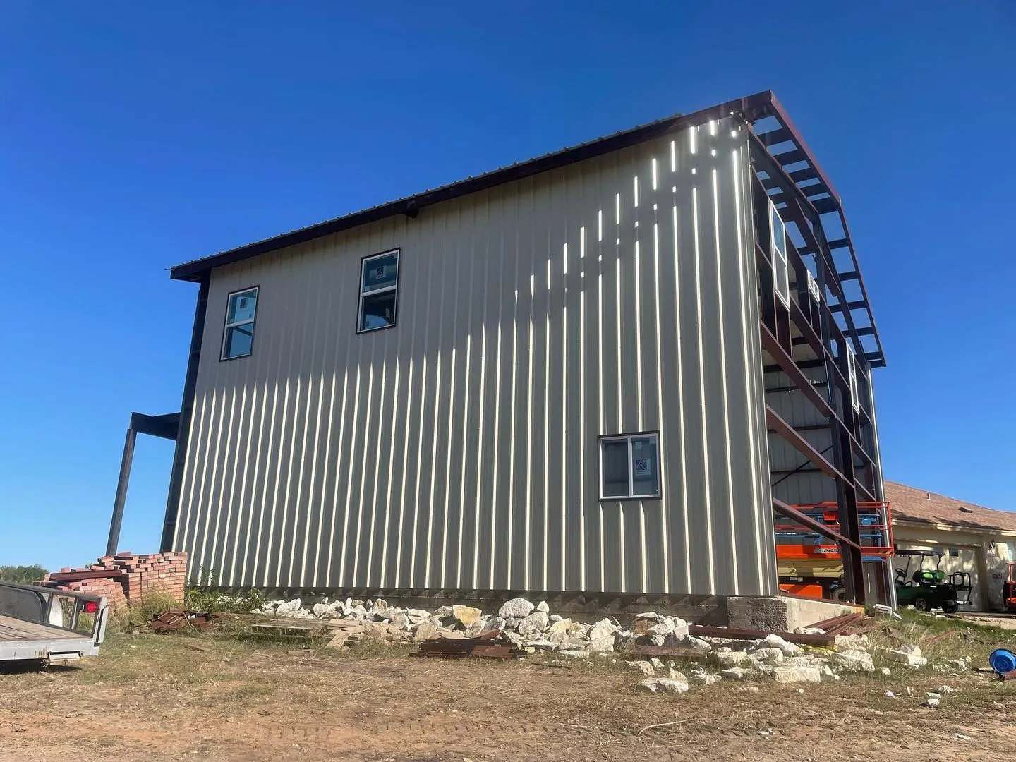 Completed steel construction project 6 by Signature Steel Structures