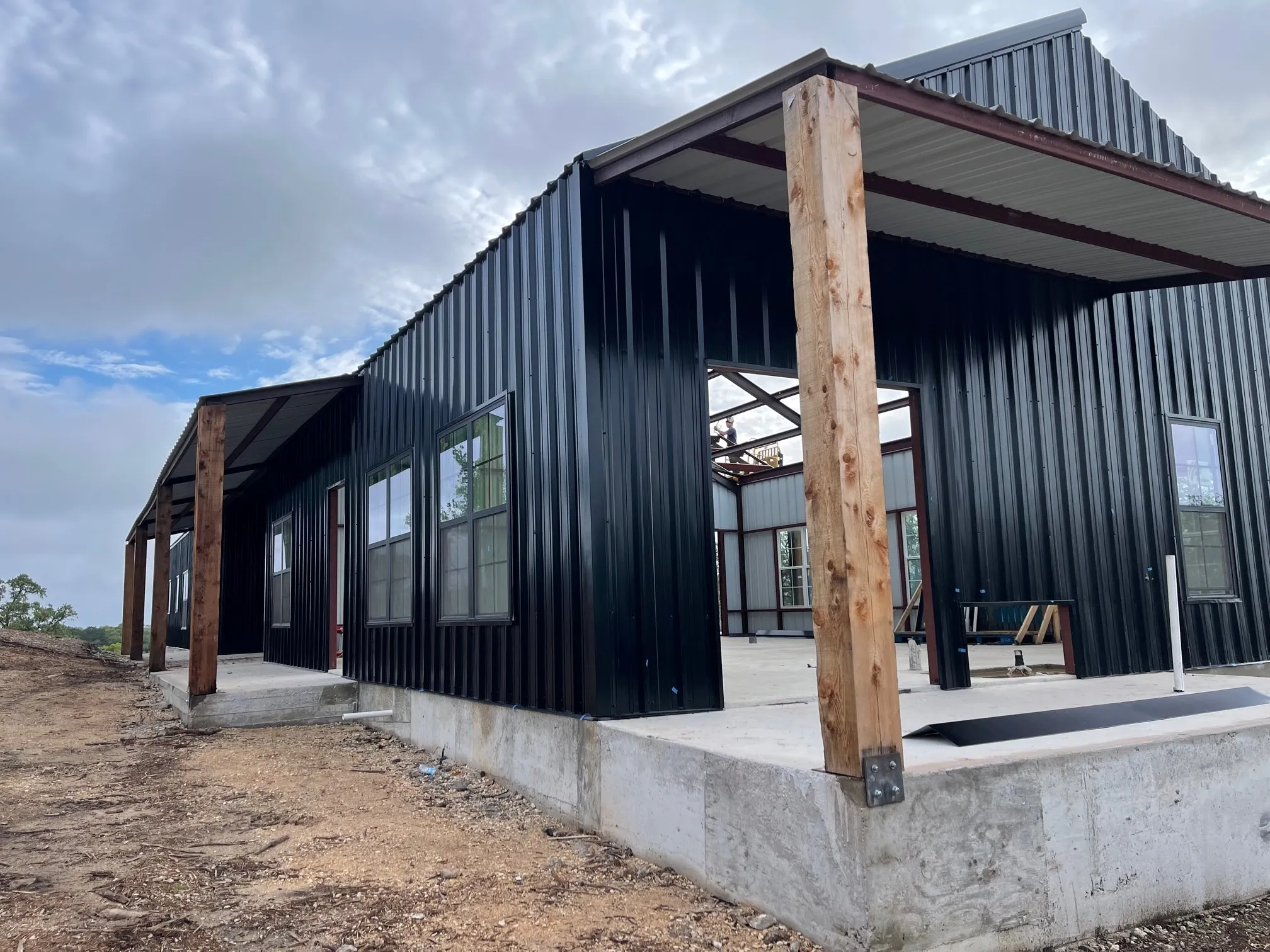 Completed steel construction project 9 by Signature Steel Structures